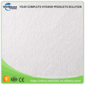 CE 40gsm Hygiène Spunlace Non tissé pour papier humide